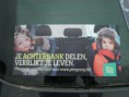 Steun aan stickeractie pleegzorg Vlaanderen
